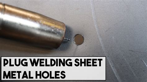 weld in sheet metal hole plugs|plug weld hole size chart.